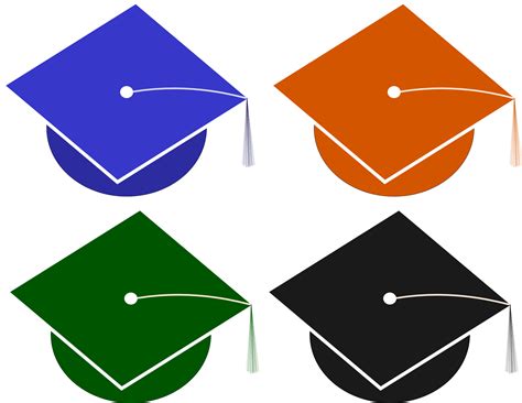 Graduation Caps Clip Art - ClipArt Best