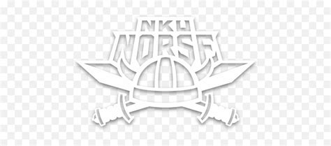 Northern Kentucky University Athletics - Nku Norse Black And White Logo ...