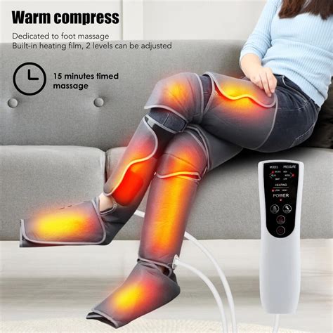 Foot Air Pressure Compression Leg Massager Promotes Calf Blood ...