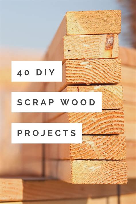 40 DIY Scrap Wood Projects You Can Make - The Country Chic Cottage