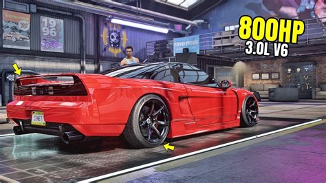 Need for Speed Heat Gameplay - 800HP HONDA NSX TYPE-R Customization ...