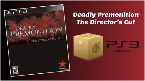 Deadly Premonition The Director's Cut PKG PS3 - YouTube