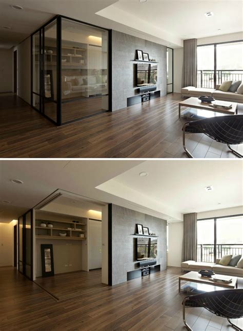 Retractable Walls for Flexible Living