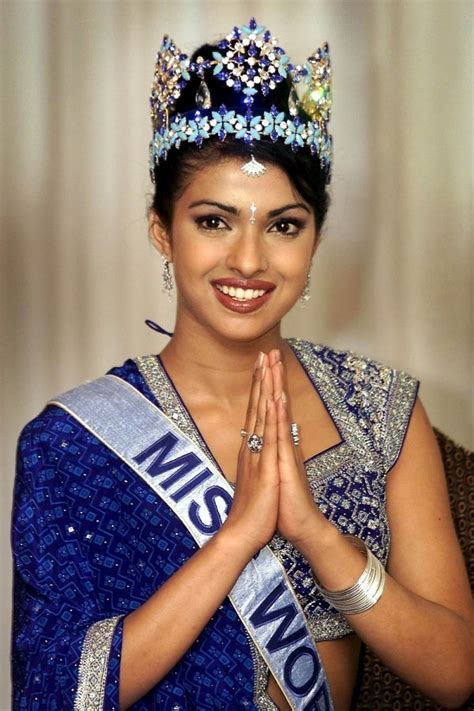 priyanka chopra, miss world 2000.