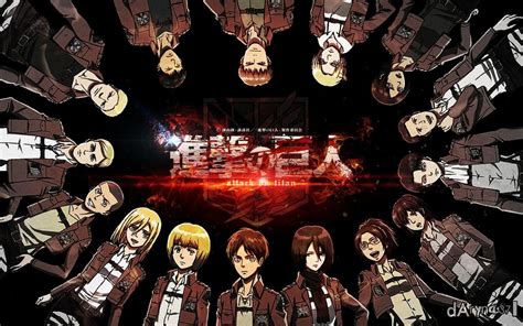 Attack On Titan Characters Wallpapers - Top Free Attack On Titan ...