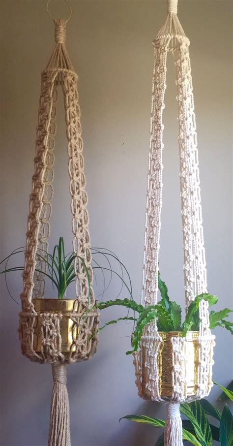 KALI Macramé Pattern Intermediate//pdf DIY Plant Hanger Intermediate ...