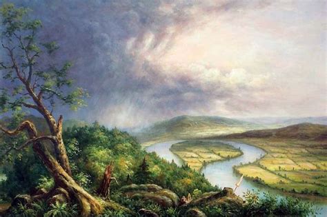 Thomas Cole Reproduction: The Oxbow Reproduction at overstockArt.com ...