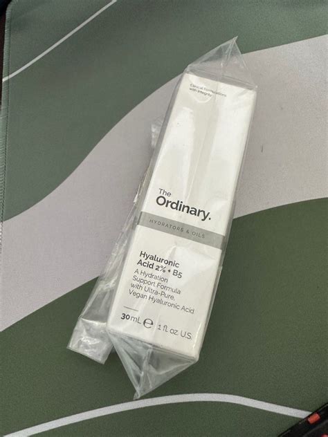 The Ordinary Hyaluronic Acid 2% +B5, Beauty & Personal Care, Face, Face ...