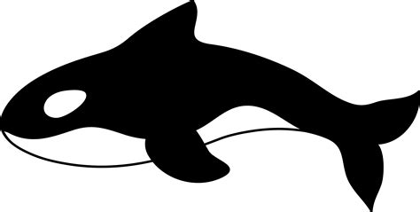 Free Black And White Whale Clipart, Download Free Black And White Whale ...