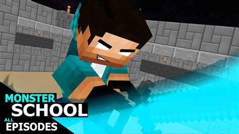 ALL EPISODES SEASON 4 - MONSTER SCHOOL MINECRAFT ANIMATION - YouTube