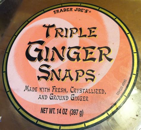 What's Good at Trader Joe's?: Trader Joe's Triple Ginger Snaps