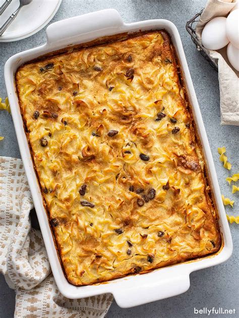 Noodle Kugel Recipe - Belly Full