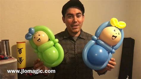 Balloon baby - tutorial - YouTube