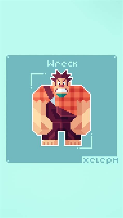 2160x3840 Wreck It Ralph Pixel Art 5k Sony Xperia X,XZ,Z5 Premium ,HD ...