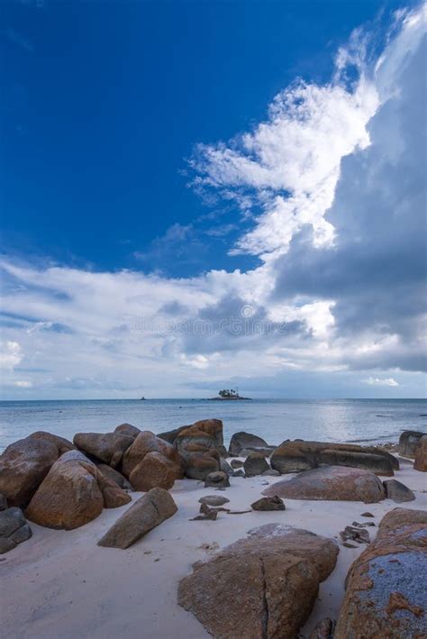 Panorama Beach and Rock Formation Photos at Berhala Island Kepulauan ...