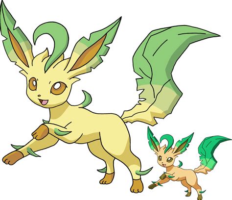 Shiny Leafeon Vs Normal