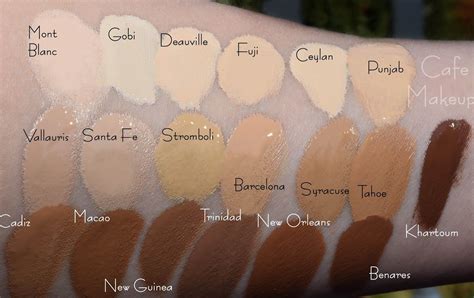 nars sheer glow shades - Google Search | Foundation swatches, Nars ...