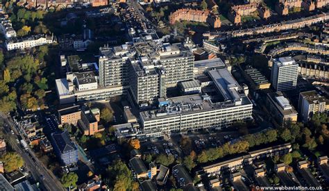 The Royal Free Hospital , London from the air | aerial photographs of ...