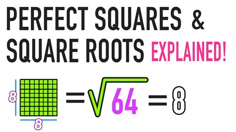 Square Root Perfect Squares