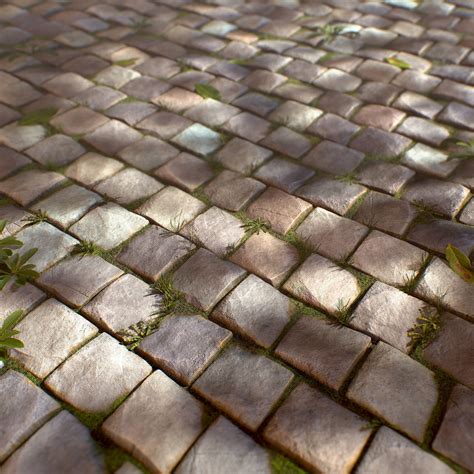 ArtStation - Mossy Cobblestone