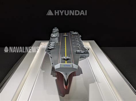 MADEX 2021: HHI unveils new CVX Aircraft Carrier design - Naval News