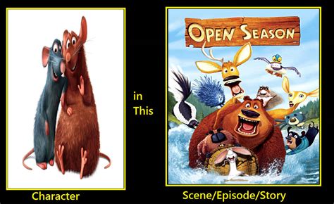 What if Remy and Emile was in Open Season by MartinHidalgo2006 on ...