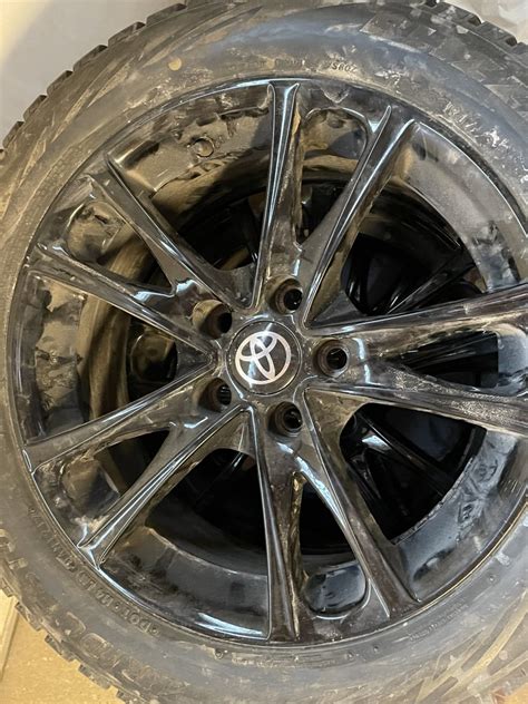 Toyota Camry Alloy Rims with Snow Tires | Tacoma World