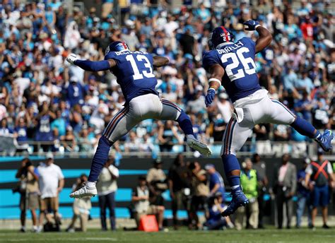 New York Giants highlights: Saquon Barkley, OBJ team up for stellar play