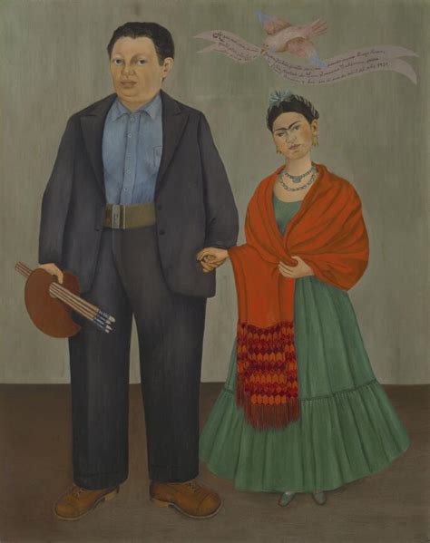 Frida Kahlo and Diego Rivera's Wedding Portrait| Sotheby's