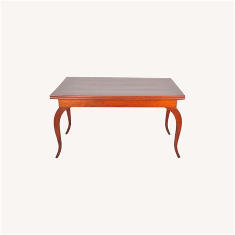 Antique French Country Style Maple Dining Table - AptDeco