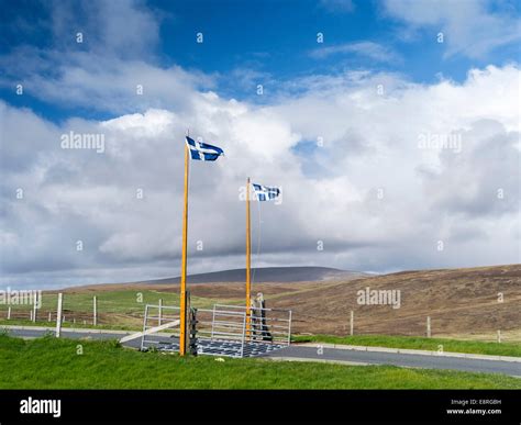 Shetland island flag, Shetland islands, Scotland. (Large format sizes ...