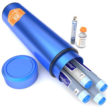 Buy DISONCARE 60H 4 Insulin Pens Cooler for Travel TSA Approved ic ...