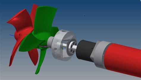 Contra Rotating Propeller - Propulsion System (Motor, Gears) - FOIL.zone