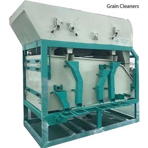 Mild Steel Automatic Grain Cleaners, Three Phase, Capacity: 2 Ton/Hour ...