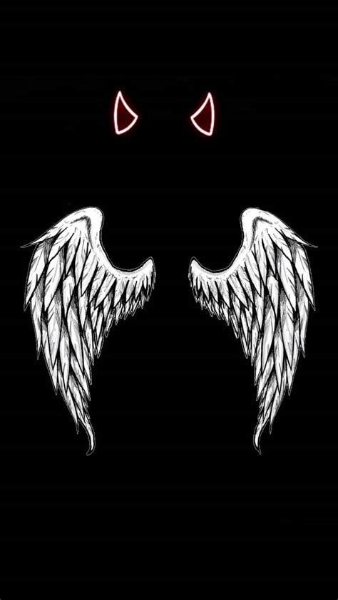 Angel And Demon Wings Wallpaper