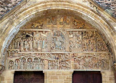 The Romanesque Tympanum of Conques Abbey West Porch