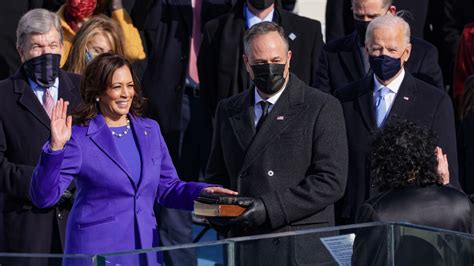 Kamala Harris Sworn In As Vice President : Inauguration Day: Live ...