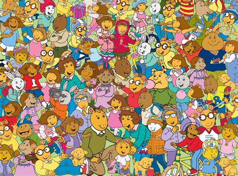 Cast of Characters - Arthur, 1000 Pieces, RoseArt | Puzzle Warehouse