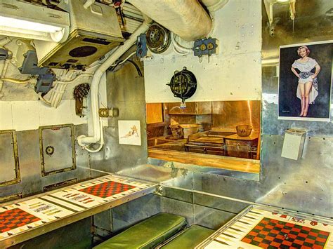 USS Batfish Mess Room 4 Photograph by John Straton