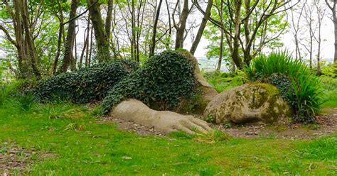 Living Sculptures at the Lost Gardens of Heligan Change with the Seasons