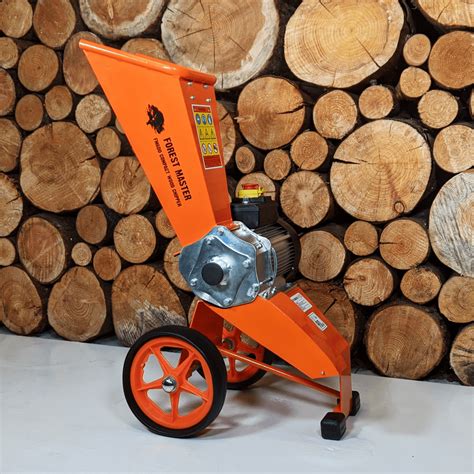 Compact 4HP Electric Garden Mulcher FM4DDE-MUL | Forest Master