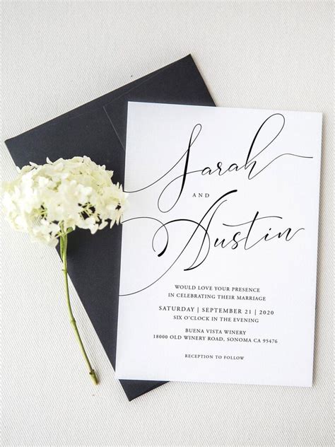 21 Wedding Invitation Templates You Can Print Yourself