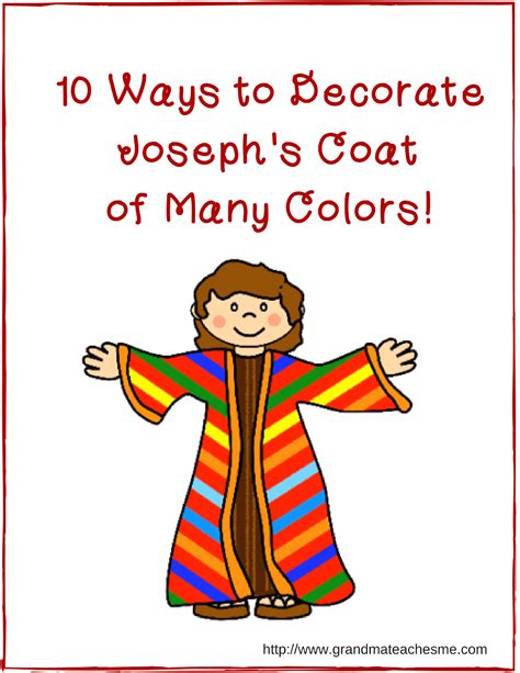 Craft For Joseph Coat Of Many Colors - bellajapapu