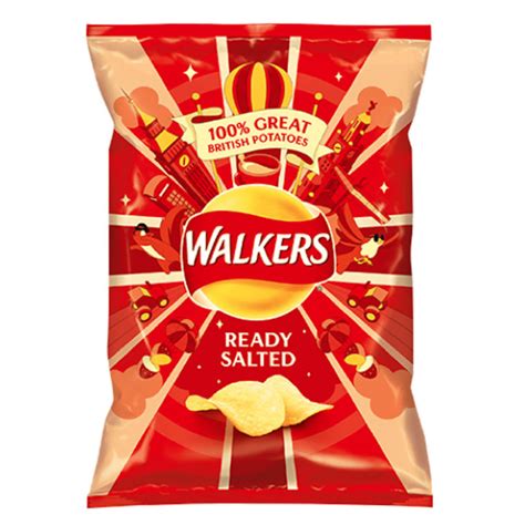 Walkers Crisps 32.5g x 32 - Livewell Vending