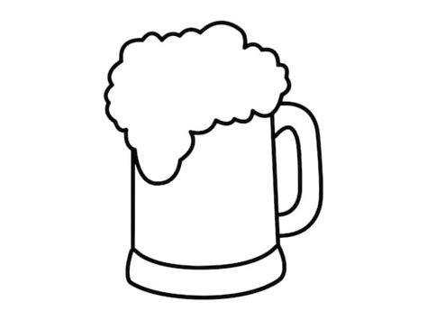 Beer Outline SVG Beer Mug SVG Beer SVG Beer Mug Clipart - Etsy UK