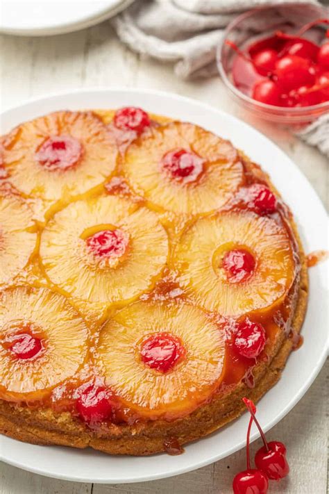 Vegan Pineapple Upside Down Cake - Vegan Guru