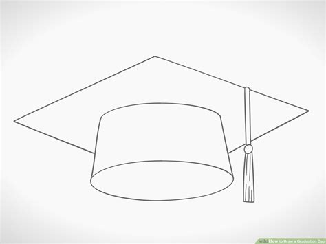 Graduation Cap Outline Clip Art At Vector Clip Art Online, , 46% OFF