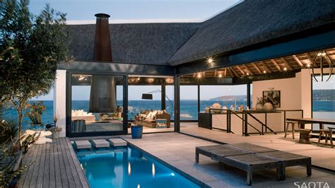 Ocean View Contemporary Luxury Home With Thatched Roof | iDesignArch ...