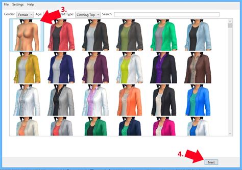 How to Make A Sims 4 Clothing Recolor With Transparency | Sims 4 Studio