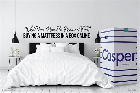 What You Need to Know About Buying a Mattress in a Box Online